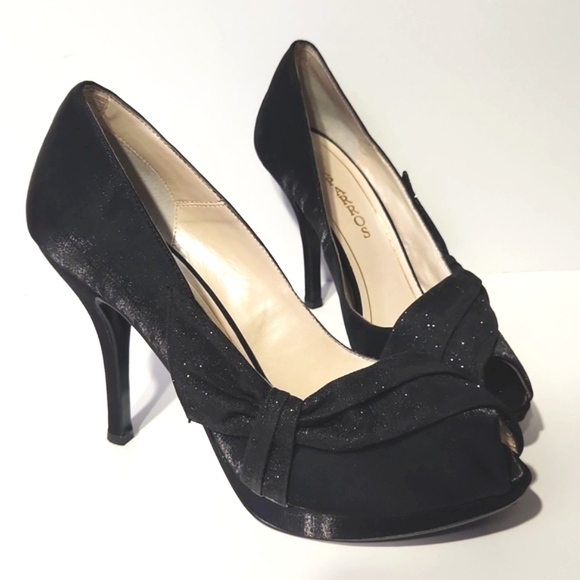 Caparros Odessa Platform Peeptoe Pumps EUC Size 10B - Picture 7 of 14